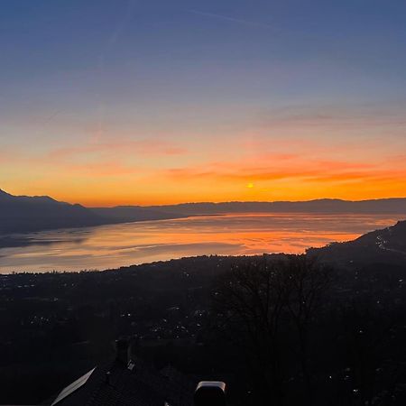 Swiss Chalet - Mountain And Lake View Blonay Buitenkant foto